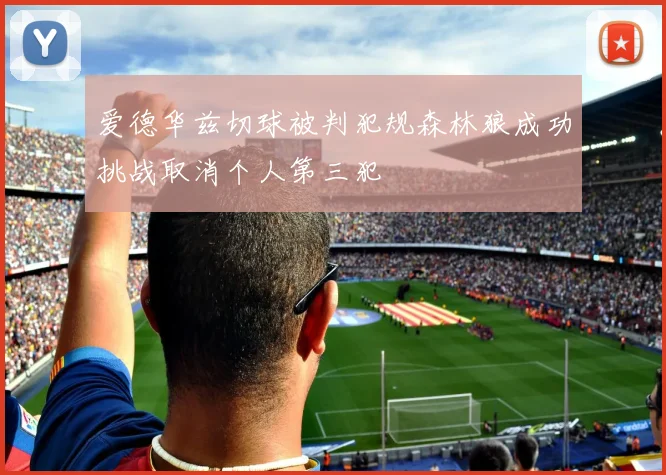 爱德华兹切球被判犯规森林狼成功挑战取消个人第三犯